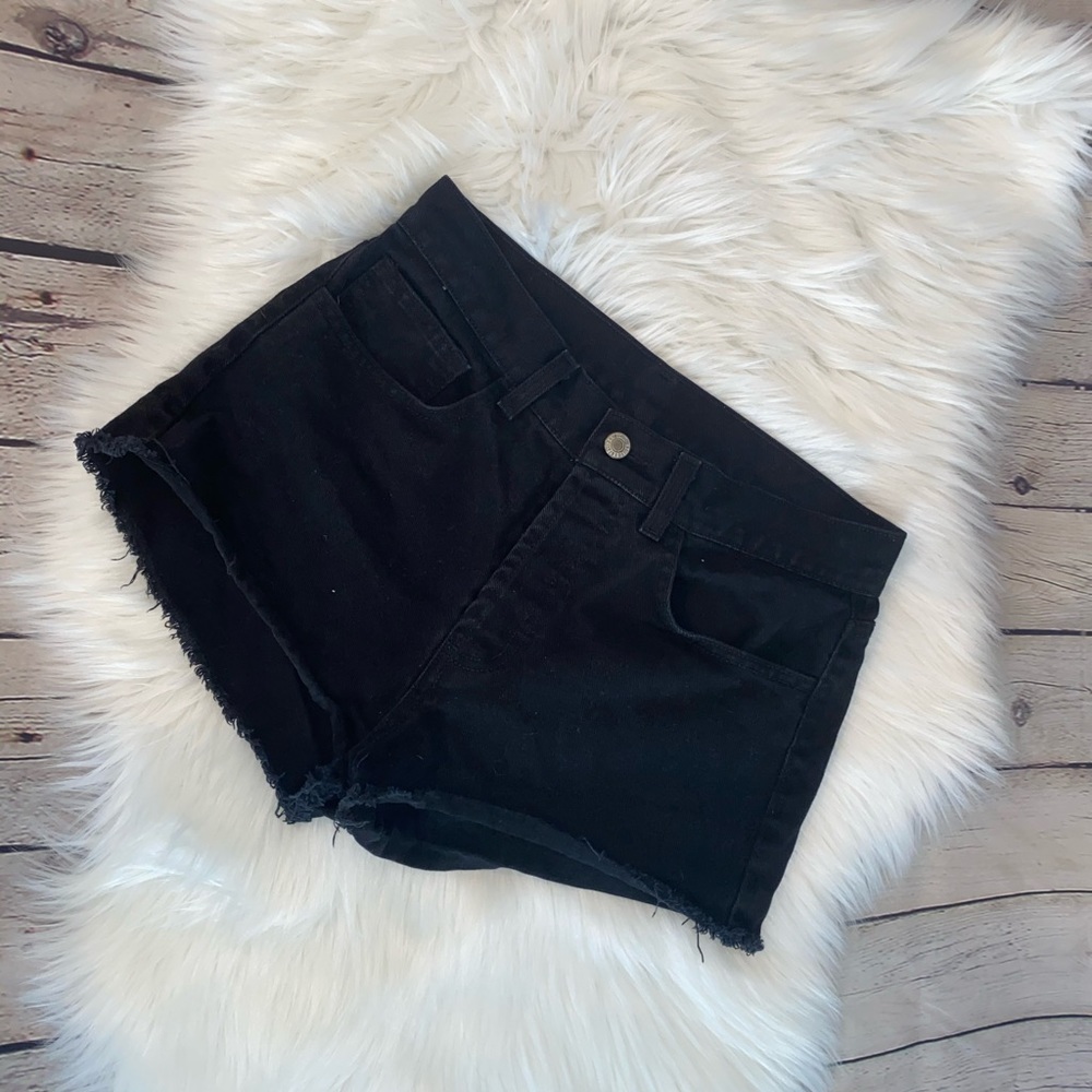 Brandy Melville black jeans shorts